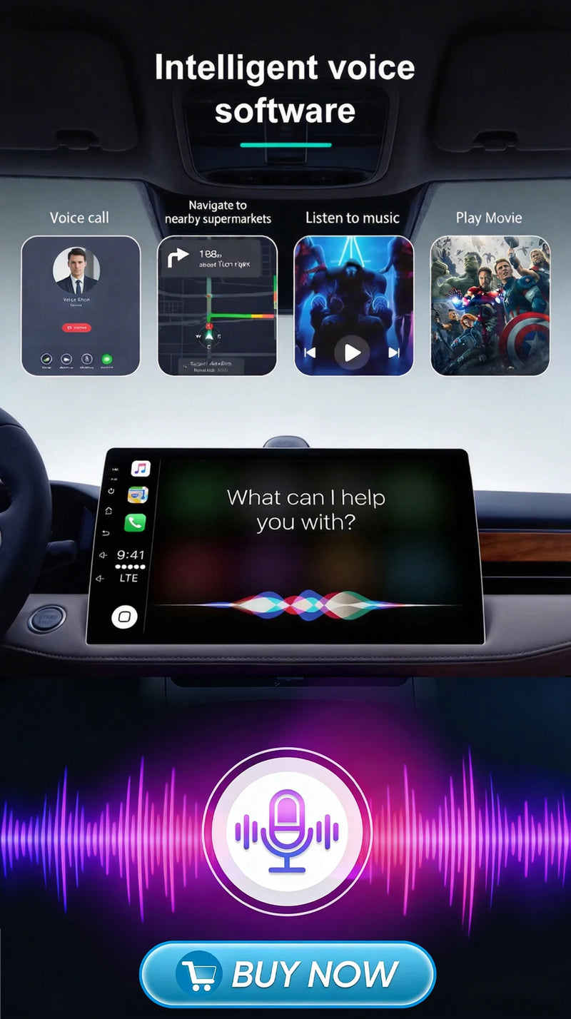 Autoradio CarPlay Peugeot 407 (2004-2011) – Android 16, boîtier CAN bus fourni, jusqu'à 8 Go + 256 Go, vue 14