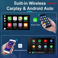 Autoradio CarPlay Ford Mondeo 3 (2000-2007) – Écran 9 pouces sans fil, jusqu'à 12 Go + 256 Go, vue 2