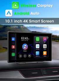 Écran CarPlay Portable 10,1 Pouces – Sans Fil, Dashcam 4K en Option, vue 8