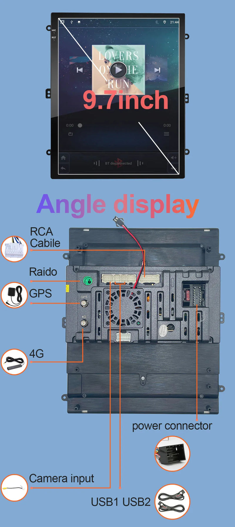 Autoradio CarPlay Hyundai ix35 (2009-2015) – Écran vertical 9,7 pouces, jusqu'à 8 Go + 256 Go, vue 27