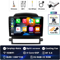 Autoradio CarPlay Chevrolet Captiva (2008-2012) – Écran 9 pouces sans fil, jusqu'à 16 Go + 512 Go, vue 34