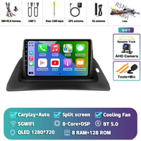 Autoradio CarPlay Renault Kangoo (2009-2018) – Écran 9 pouces, Android 16, jusqu'à 16 Go + 512 Go, vue 34