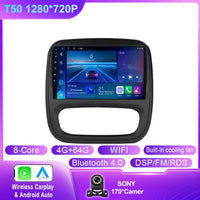 Autoradio CarPlay Renault Trafic 3 (2014-2021) et Opel Vivaro B (2014-2018) – Écran 9 pouces, jusqu'à 12 Go + 256 Go, vue 34