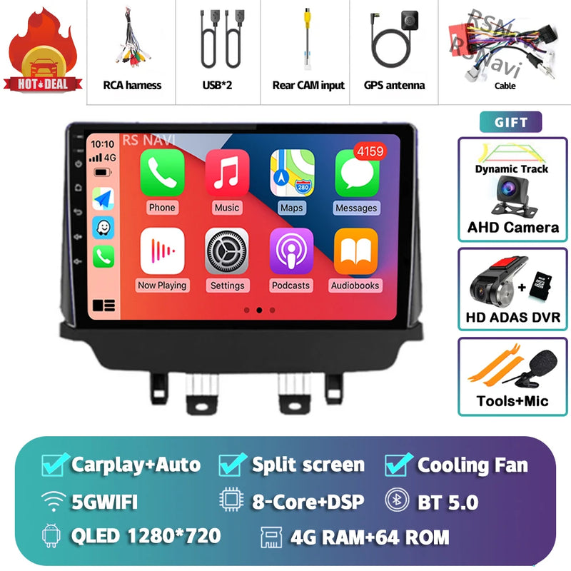 Autoradio CarPlay Mazda CX-3 (2014-2021) – Écran 9 pouces, jusqu'à 16 Go + 512 Go, vue 37