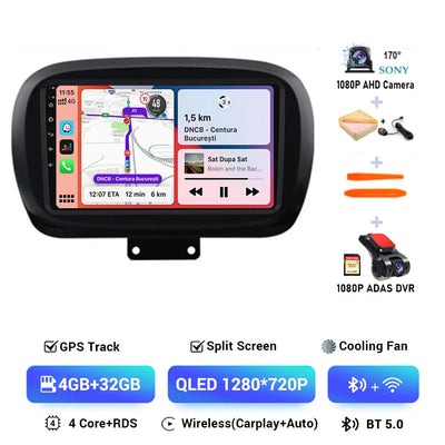 AUTORADIO FIAT 500X CARPLAY 2014–2020