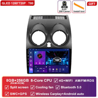 Autoradio CarPlay Nissan Qashqai J10 (2006-2013) – Écran 9 pouces, option écran 2K, jusqu'à 12 Go + 256 Go, vue 42