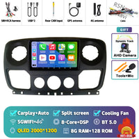 Autoradio CarPlay Renault Master, Nissan NV400 et Opel Movano (2010-2015) – Écran 9 pouces, Android 16, vue 9