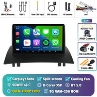 Autoradio CarPlay Renault Mégane 2 (2002-2009) – Écran 9 pouces, jusqu'à 16 Go + 512 Go, vue 32
