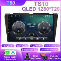 Autoradio CarPlay Mazda 3 (2004-2009) – Écran 9 pouces sans fil, 4G, jusqu'à 12 Go + 256 Go, vue 11