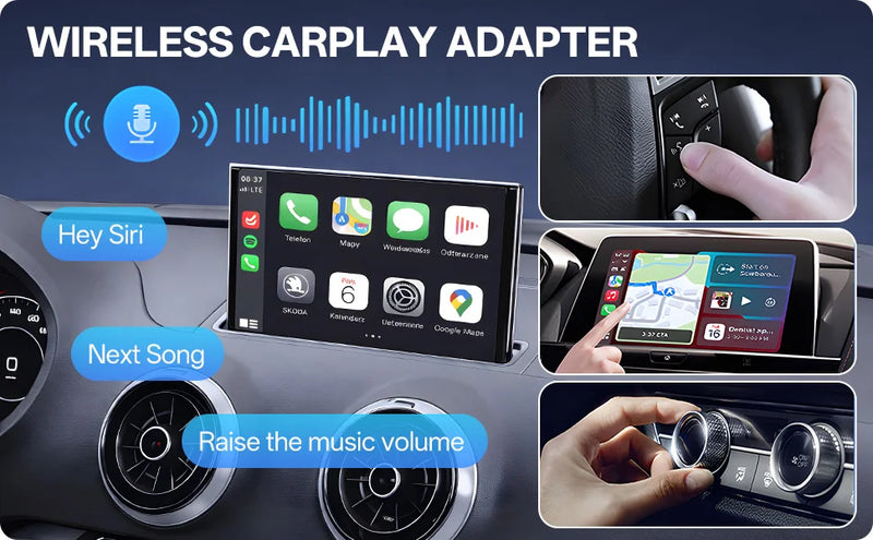 Adaptateur CarPlay Sans Fil USB-C 2 en 1 – CarPlay et Android Auto, 29 mm, Wi-Fi 5 GHz, vue 9
