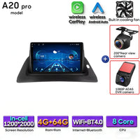 Autoradio CarPlay Renault Kangoo (2008-2018) – Écran 9 pouces, option écran 2K, jusqu'à 12 Go + 256 Go, vue 30