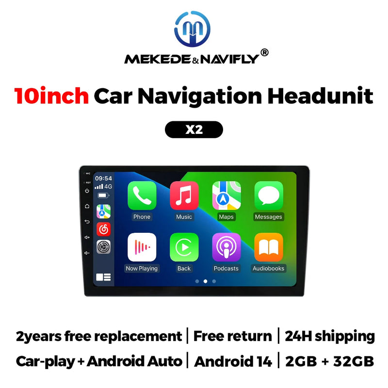 Autoradio CarPlay 2 DIN Universel Android 14 – Écran 9 ou 10 Pouces, Sans Fil, vue 52