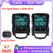 Autoradio CarPlay Opel Astra J (2009-2015) et Cascada – Écran vertical 9,7 pouces, jusqu'à 8 Go + 256 Go