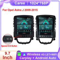 Autoradio CarPlay Opel Astra J (2009-2015) et Cascada – Écran vertical 9,7 pouces, jusqu'à 8 Go + 256 Go