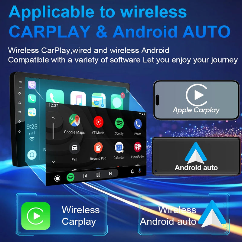 Autoradio CarPlay Peugeot 308 T9 et 308S (2013-2017) – Écran 9 pouces, sans fil, vue 3