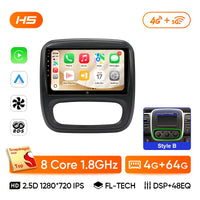 Autoradio CarPlay Renault Trafic 3 et Opel Vivaro B (2014-2018) – Écran 9 pouces, sans fil, vue 23