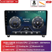 Autoradio CarPlay Peugeot 407 (2004-2011) – Écran 9 pouces, option écran 2K, jusqu'à 12 Go + 256 Go, vue 40