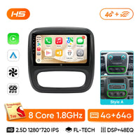 Autoradio CarPlay Renault Trafic 3 et Opel Vivaro B (2014-2018) – Écran 9 pouces, sans fil, vue 28