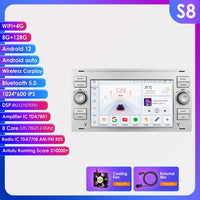 Autoradio CarPlay Ford Focus, Mondeo, S-Max et Kuga (2003-2012) – Écran 7 pouces, 2 DIN, vue 53
