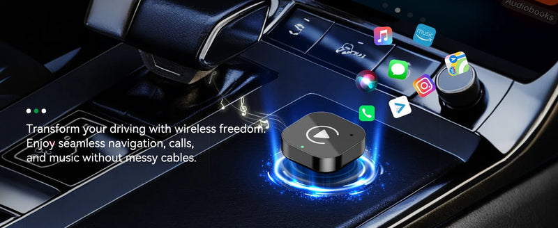 Adaptateur CarPlay Sans Fil USB-C Mini – CarPlay et Android Auto, Wi-Fi 5 GHz, Bluetooth 5.0, vue 7