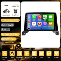 Autoradio CarPlay Peugeot 3008 et 5008 (2017-2020) – Écran 9 pouces, Android 16, vue 17