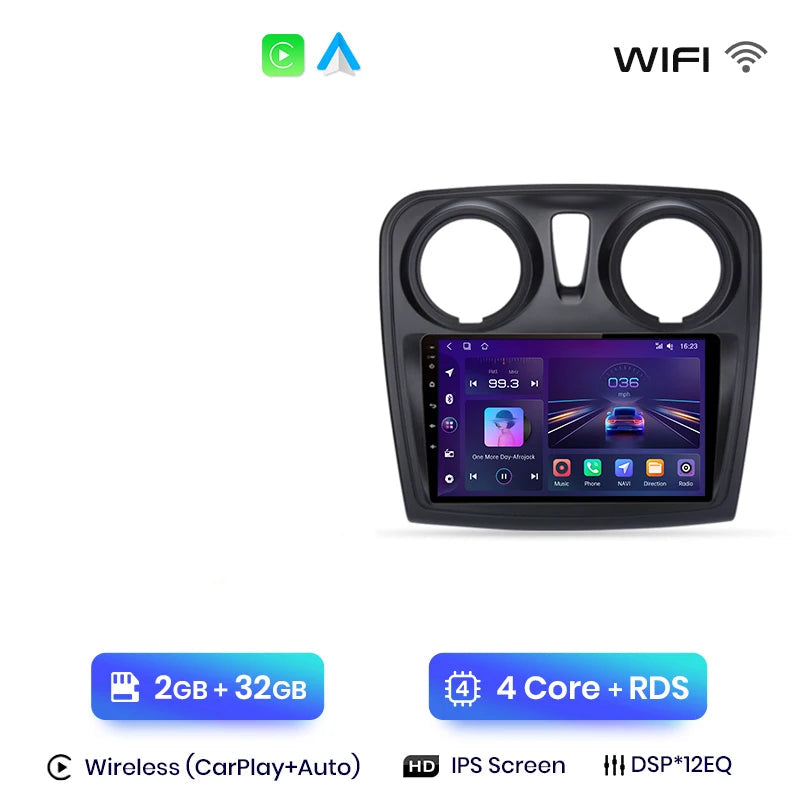 CARPLAY DACIA SANDERO ( 2012-2019) K1