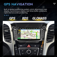 Autoradio CarPlay Hyundai i30 GD et Elantra GT (2011-2017) – Écran IPS 7 pouces, 2 Go + 64 Go, vue 5
