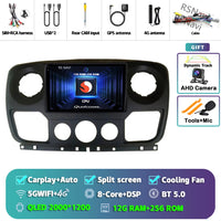 Autoradio CarPlay Renault Master, Nissan NV400 et Opel Movano (2010-2015) – Écran 9 pouces, Android 16, vue 10
