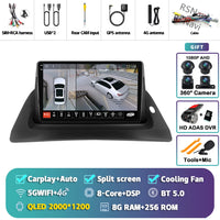Autoradio CarPlay Renault Kangoo (2009-2018) – Écran 9 pouces, Android 16, jusqu'à 16 Go + 512 Go, vue 44