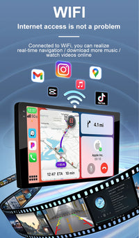 Autoradio CarPlay Hyundai i40 (2011-2019) – Écran QLED 7 pouces sans fil, jusqu'à 8 Go + 256 Go, vue 16