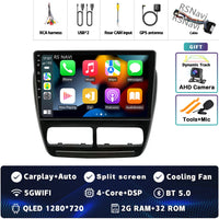 Autoradio CarPlay Fiat Doblo (2010-2015) – Écran 9 pouces sans fil, jusqu'à 16 Go + 512 Go, vue 24