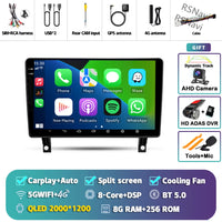 Autoradio CarPlay Opel Antara (2006-2017) – Écran QLED, Android 16, vue 36