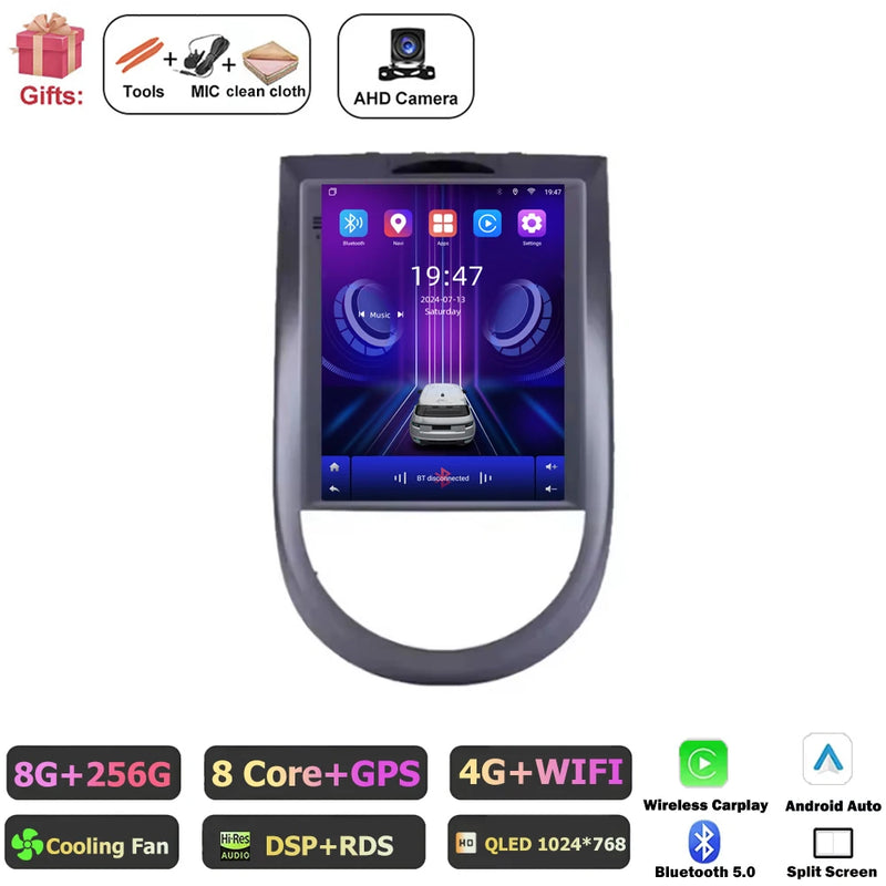 Autoradio CarPlay Kia Soul (2010-2013) – Écran vertical 9,7 pouces, jusqu'à 8 Go + 256 Go, vue 40