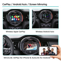 Boîtier CarPlay Mini Cooper R55 à R61, F54, F55 (2008-2017) – CIC et NBT, écran d'origine conservé, vue 4