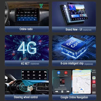 Autoradio CarPlay Ford S-Max (2006-2015) – Écran 9 pouces sans fil, jusqu'à 12 Go + 256 Go, vue 2