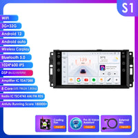 Autoradio CarPlay Jeep, Chrysler et Dodge (2005-2015) – Écran 7 pouces, jusqu'à 8 Go + 128 Go, vue 8