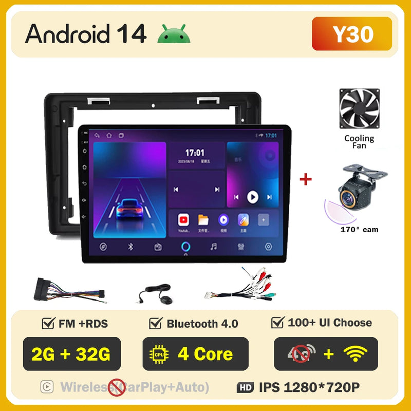 Autoradio CarPlay Citroën C2 et C3 (2001-2010) – Écran IPS 9 pouces, option écran 2K, jusqu'à 12 Go + 256 Go, vue 41
