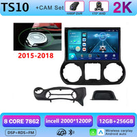Autoradio CarPlay Jeep Wrangler JK (2011-2018) – Écran 9 pouces sans fil, jusqu'à 12 Go + 256 Go, vue 26