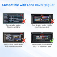 Boîtier CarPlay Land Rover Jaguar (2016-2019) – Écran d'origine conservé, vue 2