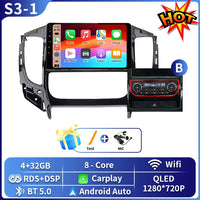 Autoradio CarPlay Mitsubishi L200, Pajero Sport et Triton (2015-2019) – Écran 9 pouces, jusqu'à 8 Go + 128 Go, vue 12