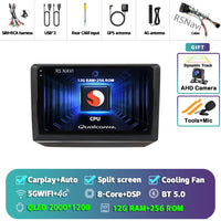 Autoradio CarPlay Skoda Fabia 2 (2007-2014) – Écran QLED, jusqu'à 16 Go + 512 Go, vue 15