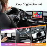 Boîtier CarPlay Audi A8 (2012-2015) MMI 3G – Écran d'origine conservé, sans fil, vue 6