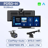 Écran CarPlay Portable Universel – 6,86 ou 10,26 Pouces, Sans Fil, FM et AUX, vue 41