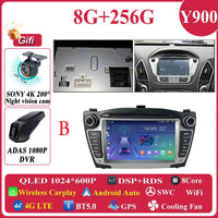 Autoradio CarPlay Hyundai ix35 (2009-2015) – Écran 7 pouces à boutons, jusqu'à 8 Go + 256 Go, vue 47