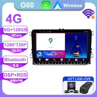 Autoradio CarPlay Volkswagen Golf 5, Golf 6, Passat B6, Tiguan – Écran 9 pouces, Android 14, vue 10