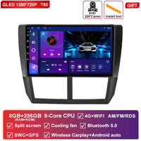 Autoradio CarPlay Subaru Forester SH (2007-2013) et Impreza GH GE (2007-2011) – Écran QLED 9 pouces, vue 49