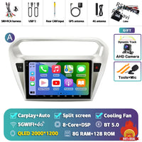 Autoradio CarPlay Peugeot 301 et Citroën C-Elysée (2012-2016) – Écran QLED, Android 16, vue 33