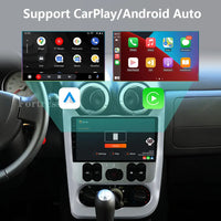 Autoradio CarPlay Dacia Logan 1 et Sandero (2009-2015) – Écran 9 pouces, jusqu'à 12 Go + 128 Go, vue 17