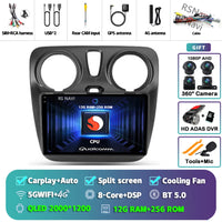 Autoradio CarPlay Renault Lodgy et Dacia Dokker (2012-2021) – Écran 9 pouces, Android 16, vue 14