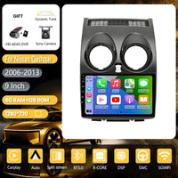 Autoradio CarPlay Nissan Qashqai J10 (2006-2013) – Écran 9 pouces, jusqu'à 16 Go + 256 Go, vue 19